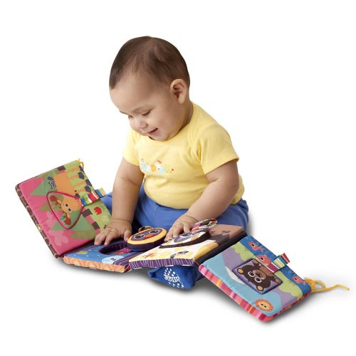  [아마존베스트]LAMAZE Lamaze Baby Toys - Discovering Shapes Crib Gallery and Activity Puzzle  Baby Toy with Patterns, Colors and Sounds to Stimulate Brain Activity - Tie Onto Baby Crib - Recommended Ag