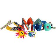 LAMAZE Fold and Go Activity Friends Baby Toy, Multi Colors