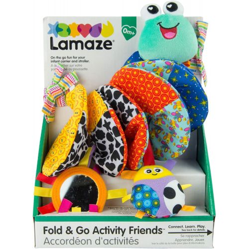  LAMAZE Fold and Go Activity Friends Baby Toy, Multi Colors