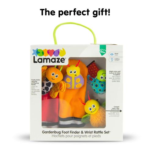  Lamaze Gardenbug Footfinder & Wrist Rattle Set