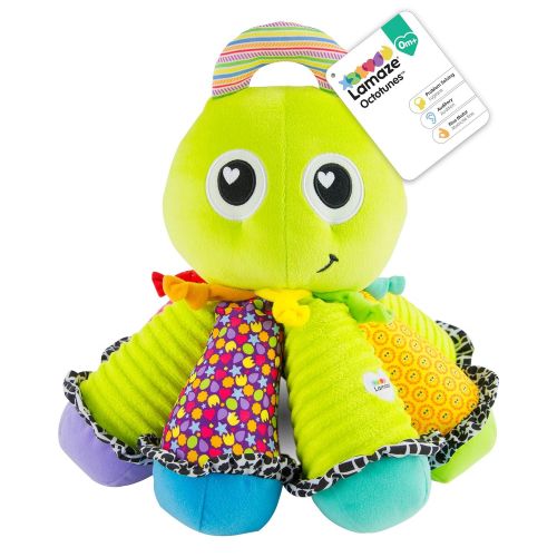  LAMAZE, Octotunes, Musical Octopus Stuffed Baby Toy to Support Early Child Development, Infants and Older