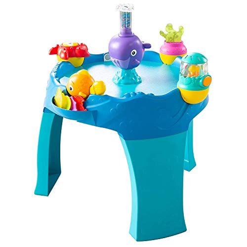  Lamaze 3-in-1 Airtivity Center - Developmental Activity Center Grows with Baby - Features Floor Play, Table Play & Game Play, Multi