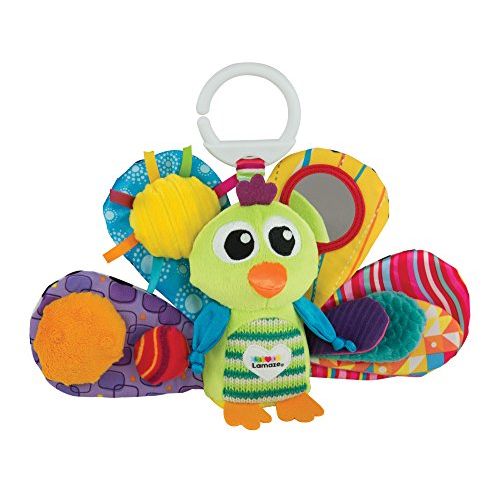  LAMAZE Clip & Go Peacock Jacque, Jacques The Peacock, One Size