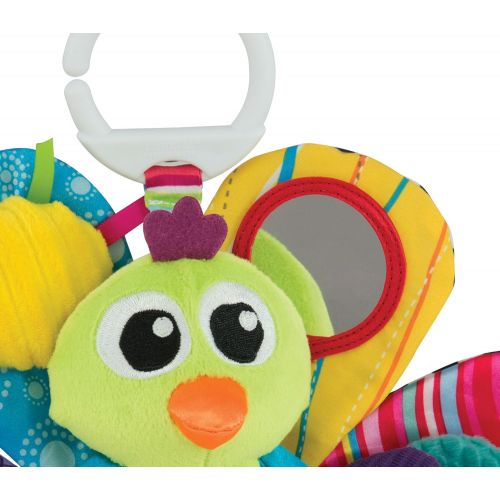  LAMAZE Clip & Go Peacock Jacque, Jacques The Peacock, One Size