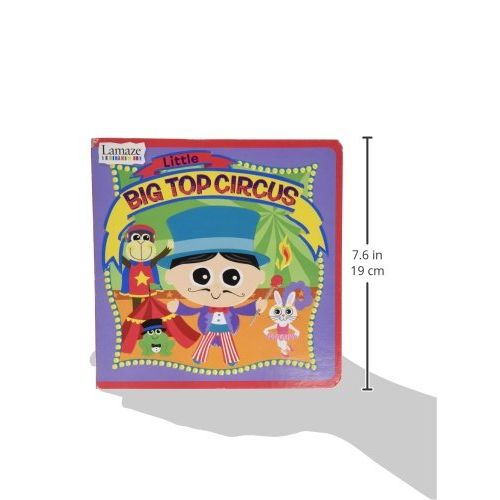  Lamaze Board Book, Little Big Top Circus (Discontinued by Manufacturer)