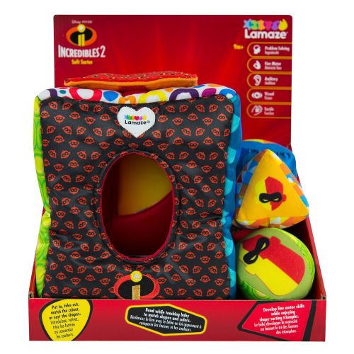  Lamaze Disney/Pixar Incredibles Soft Shape Sorter