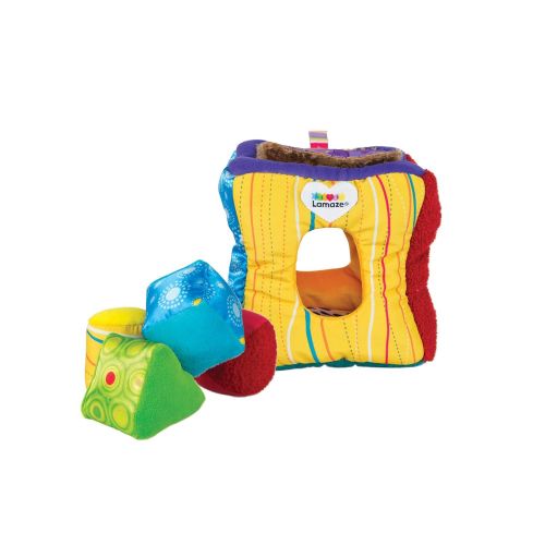  LAMAZE - Soft Sorter Toy, Help Baby Play and Learn to Match and Sort with Soft Shapes, Bright Colors, Fun Textures, 9 Months and Older