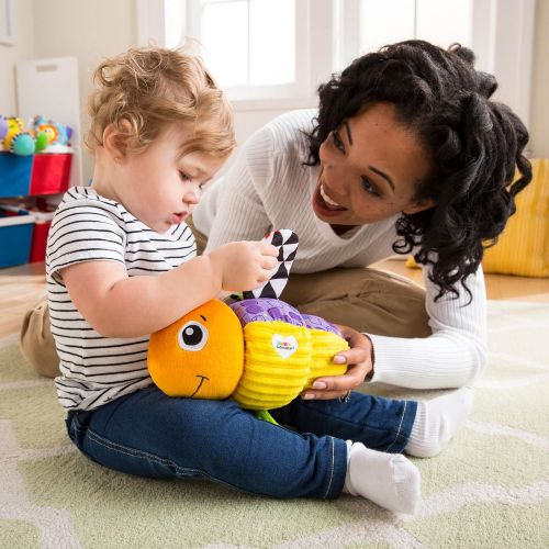  LAMAZE - Twist and Turn Bug Toy, Help Baby Get Creative with Colorful Patterns, a Matching Puzzle, Fun Textures, and Rewarding Sounds, 9 Months and Older