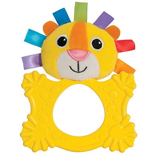  Lamaze Baby Teether Toy, Logan The Lion Teethimal