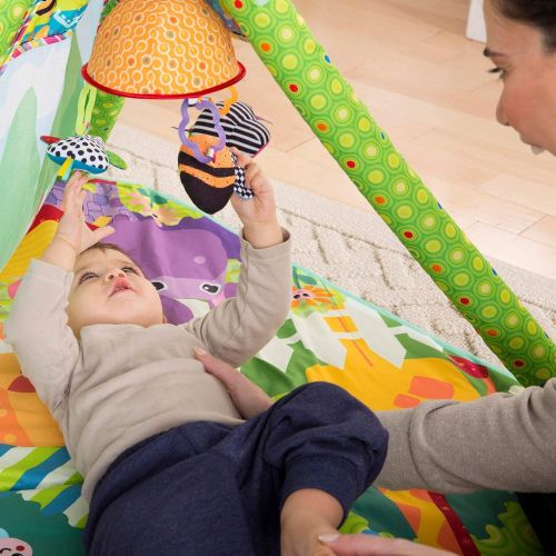  Lamaze LAMAZE - 4-in-1 Play Gym, an Open Mesh Play Tent and Tunnel for Baby to Lay, Sit, Crawl and Explore, with Multiple Positions, Detachable Toys and a Mirror, 0 Months and Older