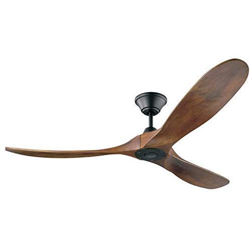  LAMPSMORE 60 Inch Ceiling Fan,Modern Ceiling Fan With Remote,Black Ceiling Fan With 3 Blades,Farmhouse Ceiling Fan For Living Room