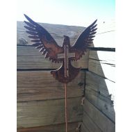 /LANDDelements Metal Dove Yard Stake Decoration - Out Door Decor - Garden Stake