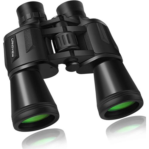  [아마존베스트]LANDVIEW 20x50 Compact Binoculars with Low Light Night Vision, HD Professional/Daily Waterproof Telescope for Outdoor Hunting, Bird Watching, Sightseeing Fit for Adults and Kids with BAK4 P