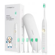 LANDWIND Electric Toothbrush, Electric Toothbrush with Case 5 Electric Toothbrushes Replacement Brush Heads for...