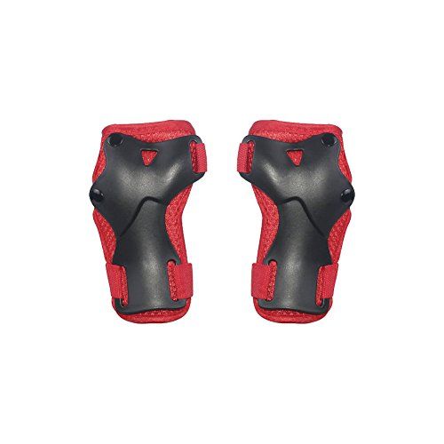  LANOVAGEAR Kids Adjustable Knee Elbow Pads Wrist Guards Protective Gear Set for Skateboard Bicycle Sports Safety