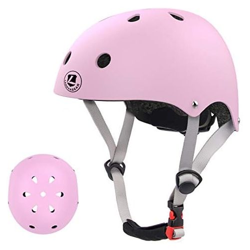  LANOVAGEAR Kids Bike Helmet for 2 14 Years Old, Toddler Youth Adjustable Skateboard Helmet, Multi Sport Cycling Bicycle Skating Scooter Roller Skates