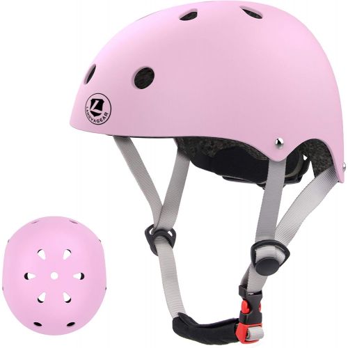  LANOVAGEAR Kids Bike Helmet for 2 14 Years Old, Toddler Youth Adjustable Skateboard Helmet, Multi Sport Cycling Bicycle Skating Scooter Roller Skates