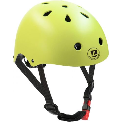  LANOVAGEAR Toddler Kids Helmet Adjustable CPSC Certified Helmet Impact Resistance Ventilation for Multi-Sports Cycling Scooter Skateboarding