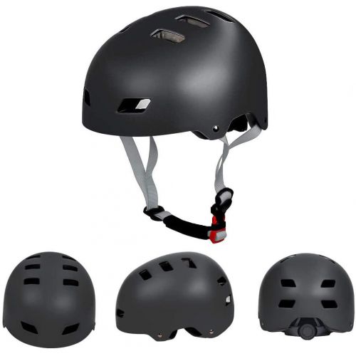  LANOVAGEAR Toddler Bike Helmet for Kids Youth 2-14 Years Old Girls Boys Adjustable Skateboard Helmet for Cycling Scooter Inline Skating Skateboarding