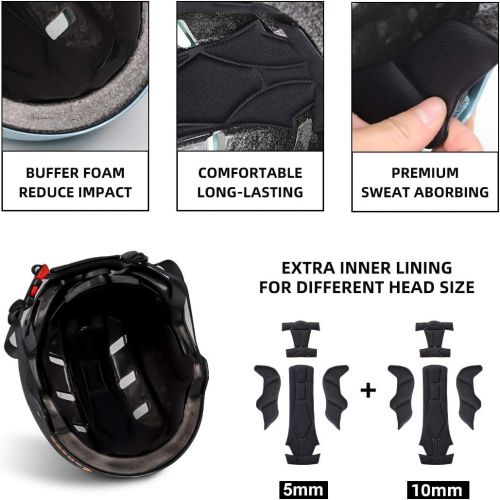  LANOVAGEAR Toddler Bike Helmet for Kids Youth 2-14 Years Old Girls Boys Adjustable Skateboard Helmet for Cycling Scooter Inline Skating Skateboarding