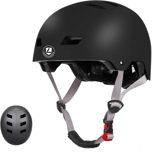  LANOVAGEAR Toddler Bike Helmet for Kids Youth 2-14 Years Old Girls Boys Adjustable Skateboard Helmet for Cycling Scooter Inline Skating Skateboarding