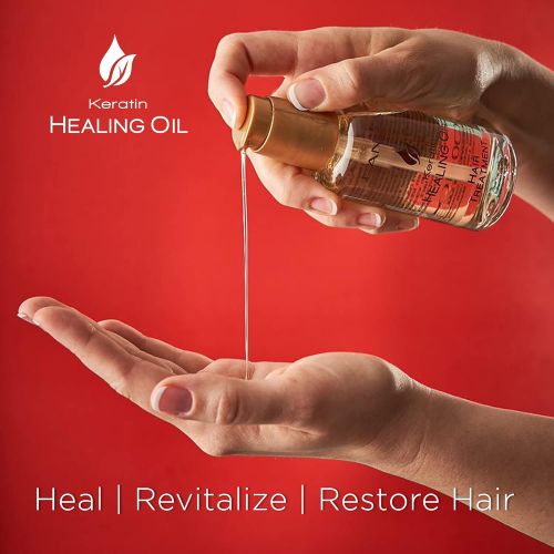  LANZA Keratin Healing Oil Hair Treatment, 3.4 Fl Oz