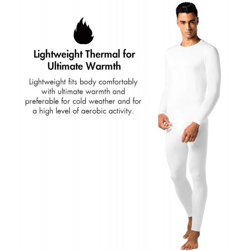  LAPASA Mens Thermal Underwear Pants Fleece Lined Long Johns Leggings Base Layer Bottoms M10
