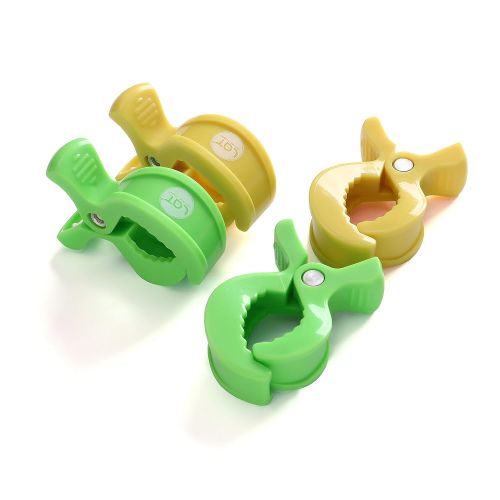  LAT LEE AND TOWN LAT Baby Stroller Pegs to Hook Muslin Blanket and Toys Car Seat Cover Clips Pram Toy Holder 6...