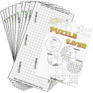 Lavievert Peel & Stick Puzzle Saver, No Stress No Mess Adhesive Sheets, Jigsaw Puzzle Glue Best Way to Preserve Your Finished Puzzle Up to 1500 Pieces - 10 Sheets