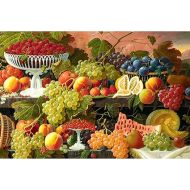 Lavievert 1000 Piece Jigsaw Puzzle Game for Adults and Kids - Fruit Banquet