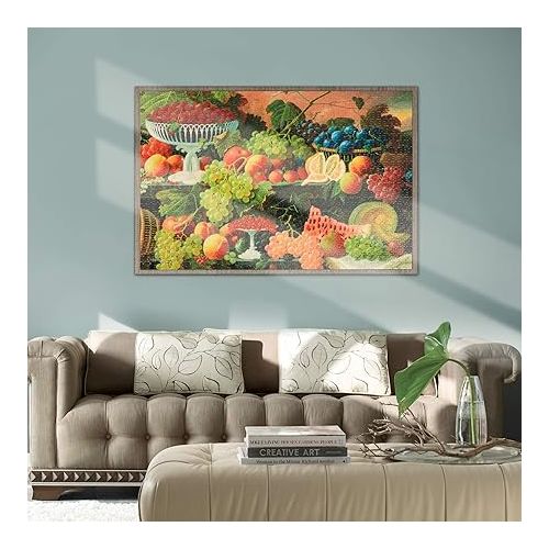  Lavievert 1000 Piece Jigsaw Puzzle Game for Adults and Kids - Fruit Banquet