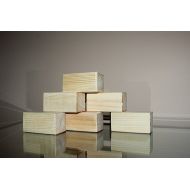 /LAWOODlatvia Wood block MIX (90x45mm 32pcs, 45x45mm 16pcs)