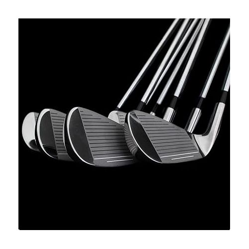  LAZRUS Premium Golf Irons Individual or Golf Irons Set for Men (4,5,6,7,8,9,PW) or Driving Irons (2&3) Right or Left Hand Steel Shaft Regular Flex Golf Clubs