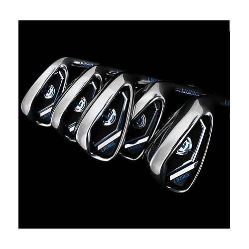  LAZRUS Premium Golf Irons Individual or Golf Irons Set for Men (4,5,6,7,8,9,PW) or Driving Irons (2&3) Right or Left Hand Steel Shaft Regular Flex Golf Clubs