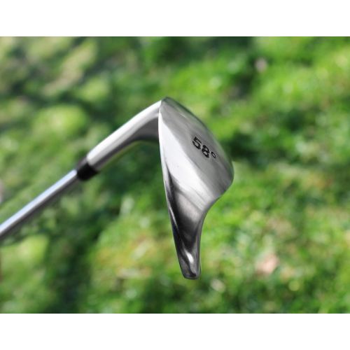  LAZRUS GOLF LAZRUS Premium Sand Wedge Anti Duff Thick Sole Loft Wedge Golf Club for Men & Women - Escape Bunkers and Save Strokes Around The Green - Lob Golf Wedges for Men