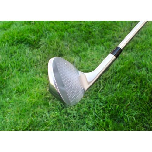  LAZRUS GOLF LAZRUS Premium Sand Wedge Anti Duff Thick Sole Loft Wedge Golf Club for Men & Women - Escape Bunkers and Save Strokes Around The Green - Lob Golf Wedges for Men