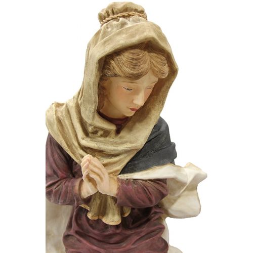  LB International 36 Large 11-Piece Outdoor Nativity Christmas Statue Set Outdoor Decoration