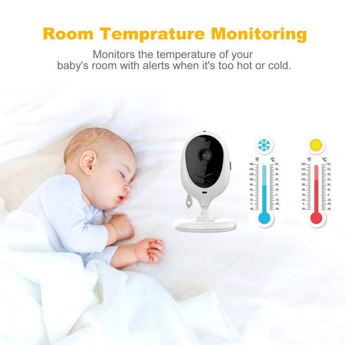  [아마존 핫딜]  [아마존핫딜]LBtech Video Baby Monitor with Two Cameras and 4.3 LCD,Auto Night Vision,Two-Way...