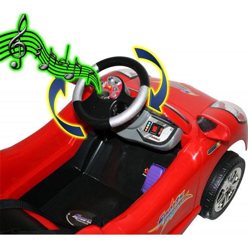  LCL Beauty Childrens Red Sports Car Hydraulic Cutting & Styling Chair