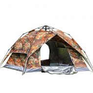 LCNINGZ Outdoors Tent 3-4 Persons Camouflage Camping Hiking Easy Setup Instant Pop up Tent Windproof Perfect for Traveling,Hiking, Hunting, Fishing