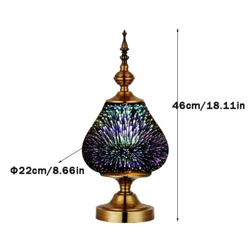  LCTCTD 3D Fireworks Metal Hotel Bedroom Retro Post Modern Nordic Minimalist Study Living Room Bedroom,Home Decoration,Mood Light/Led for Bedroom,Living Room (Color : A)