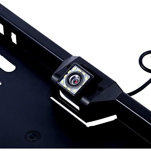  LCW Direct EU Number Plate Holder with 170° Full HD Night Vision Reversing Camera, IP68 Waterproof, Number Plate Holder Camera