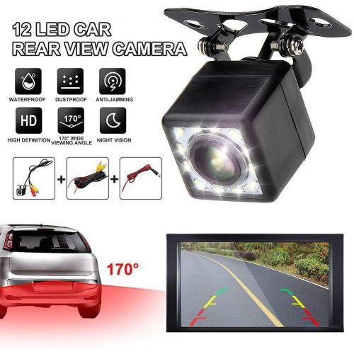  LCW Direct EU Number Plate Holder with 170° Full HD Night Vision Reversing Camera, IP68 Waterproof, Number Plate Holder Camera