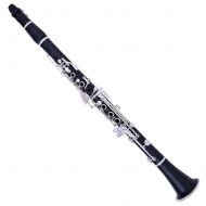 LD Long Di Flute Professional Silver Plated Intermediate 17 Keys, OpenClosed Hole C Flute with Split E key, Inline for Band & Orchestra
