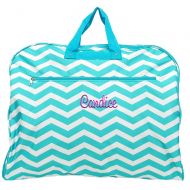 LD Bags Monogrammed Hot Pink Chevron Garment Bags for Dress, Clothing, Suits, Travel or Storage 38”