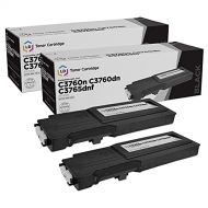 LD Products LD Compatible Toner Cartridge Replacement for Dell 331 8429 W8D60 Extra High Yield (Black, 2 Pack)