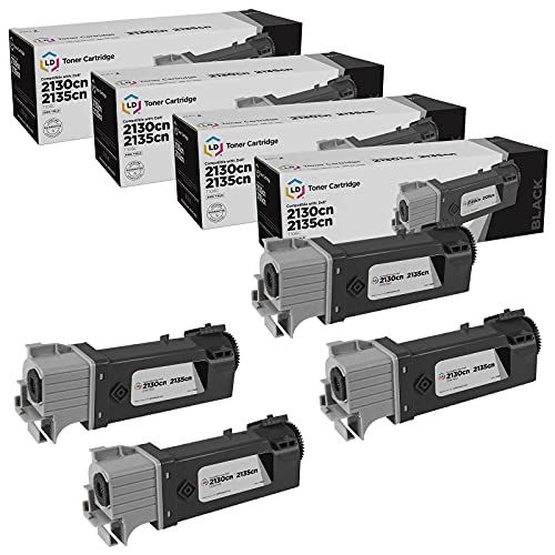  LD Products LD Compatible Toner Cartridge Replacement for Dell 330 1436 T106C High Yield (Black, 4 Pack)