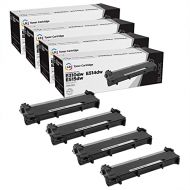 LD Products LD Compatible Toner Cartridge Replacement for Dell 593 BBKD P7RMX High Yield (Black, 4 Pack)