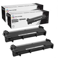 LD Products LD Compatible Toner Cartridge Replacement for Dell 593 BBKC CVXGF (Black, 2 Pack)