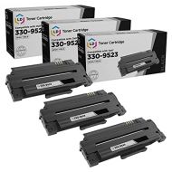 LD Products LD Compatible Toner Cartridge Replacement for Dell 330 9523 7H53W High Yield (Black, 3 Pack)